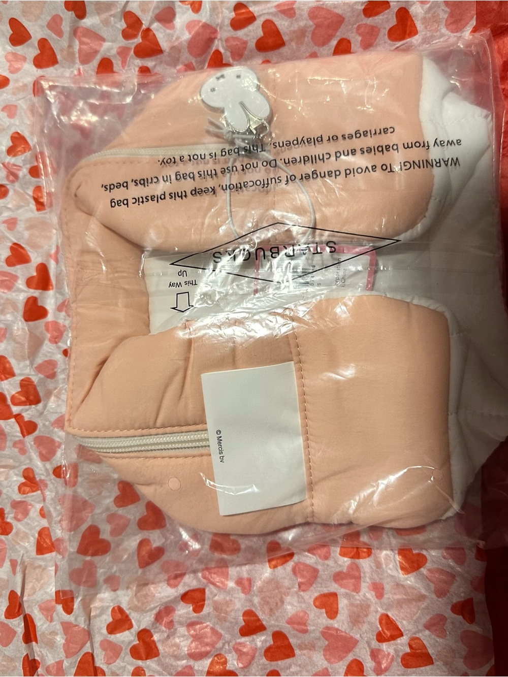 Starbucks Miffy Quilted Tote & Pouch - Picture 4 of 6